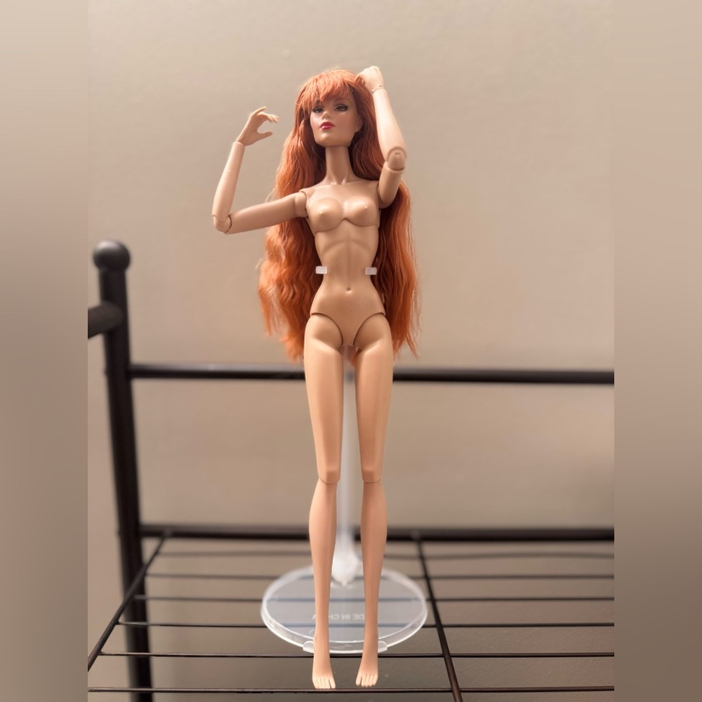 Integrity Fashion Doll Red Hair, The Color Infusions Line. NUDE ONLY!
